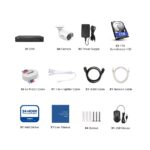 ANNKE E200 8CH AI DVR+4 Camera-1TB CCTV Camera System